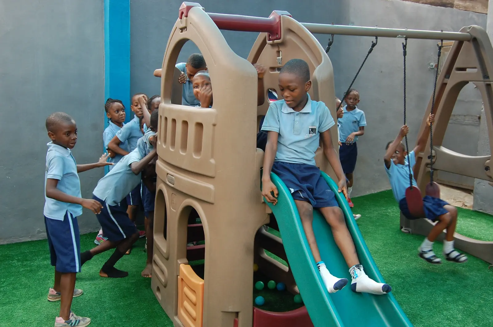Topmax nursery pupils at play